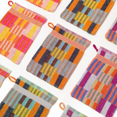 Tvtthandskar set #72 - Tulip Quilt - 3 st