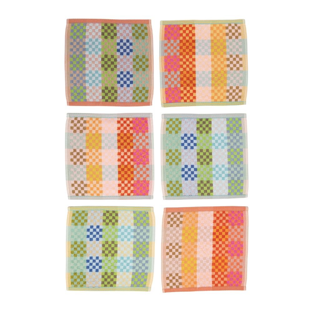 Tvttlappar set #84 - Checkered Check - 2 st