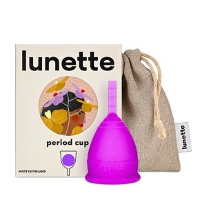 Lunette menstruationskopp - Violett - str 1