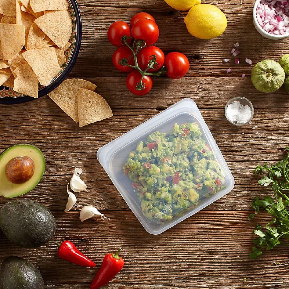 Stasher Bag silikone pose - Sandwich - Clear