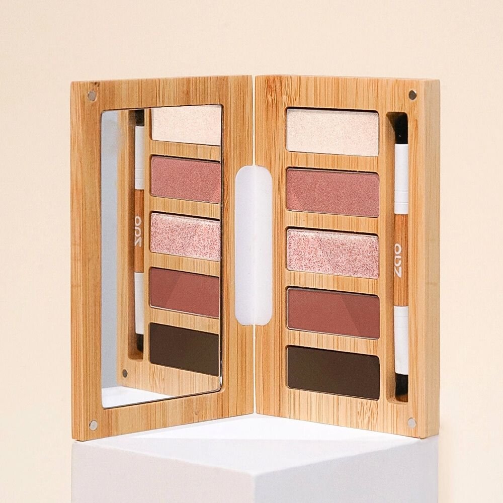 ZAO Bambus box til jenskygger & brow powders - Five