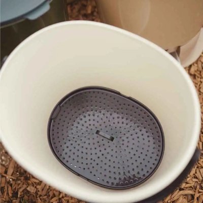 Bokashi kompostspand - Essential - Creme hvid