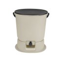 Bokashi compost bin - Essential - Cream white