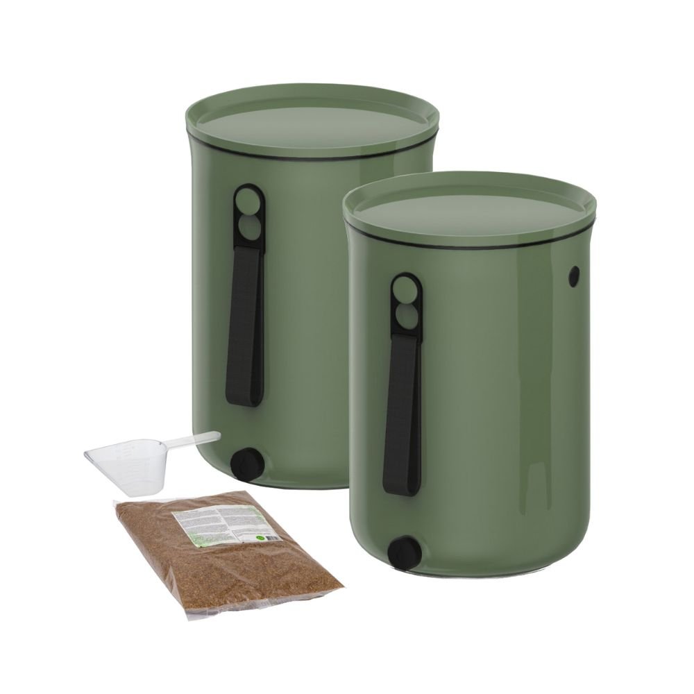 Bokashi kompostspand st - Organko 2 - Oliven