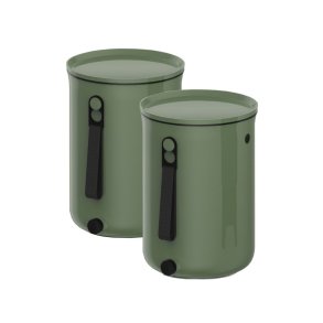 Bokashi compost bin set - Organko 2 - Olive