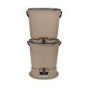 Bokashi compost bin set - Essential - Cappuccino