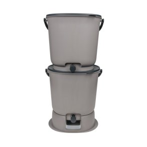 Bokashi compost bin set - Essential - Gray