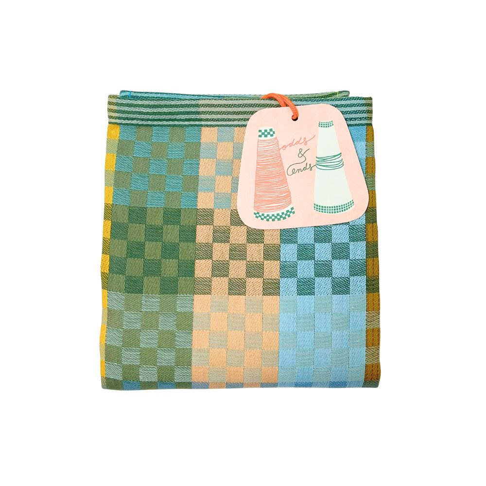 Viskestykke #87A - Odds & Ends - Checkered Check - Økofamilien