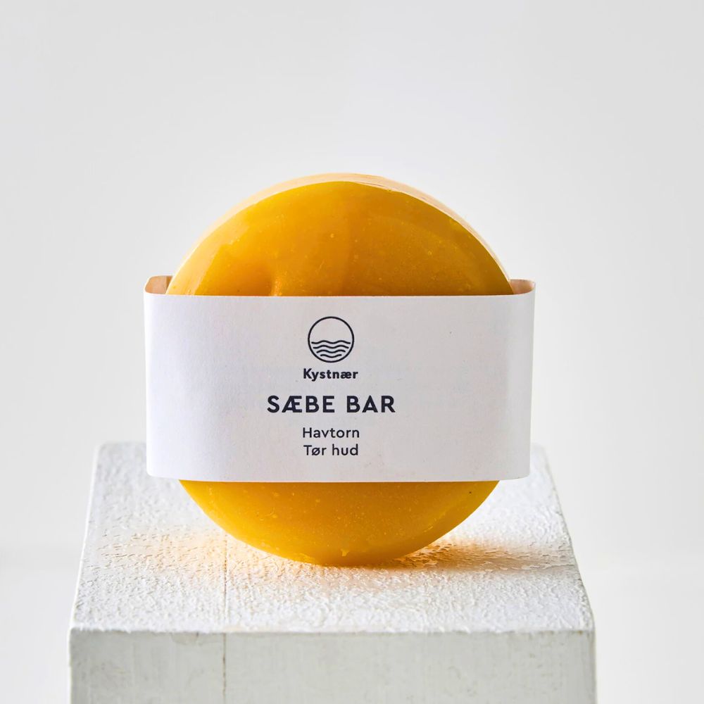 Sæbe bar - med havtorn - Økofamilien