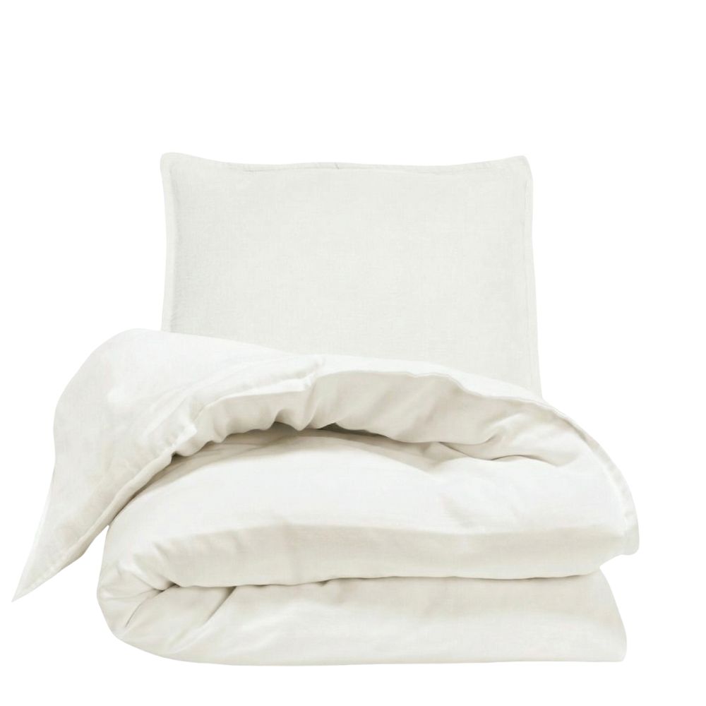 Økologisk baby sengetøj - 70x100 cm - Polar Bear White - Økofamilien