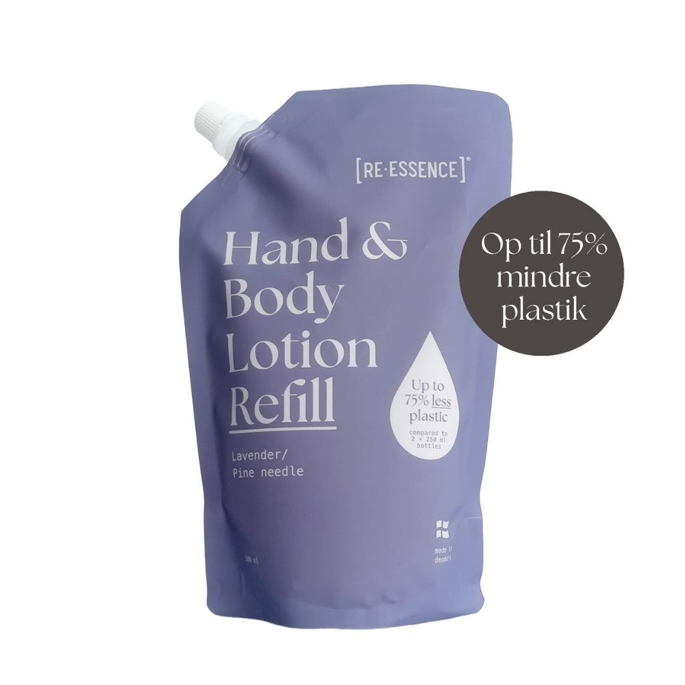 RE-ESSENCE - Hand & Body lotion Refill - Lavendel & Fyrrenål