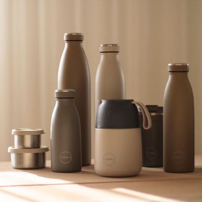 Termos drickflaska - 1000 ml - Dusty Brown