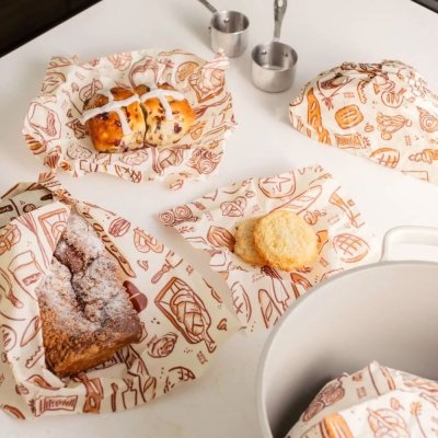 Bee's Wrap Bienenwachst�cher Set - Bakery Lane - 3 Stk