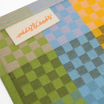 Viskestykke #87A - Odds & Ends - Checkered Check