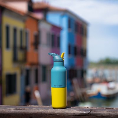 Trinkflasche mit Sportverschluss - Brittany Kaleidoscope