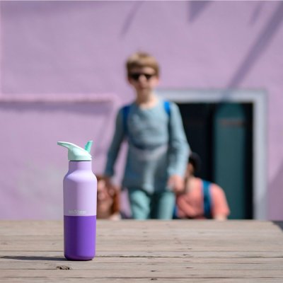 Trinkflasche mit Sportverschluss - Orchid Kaleidoscope