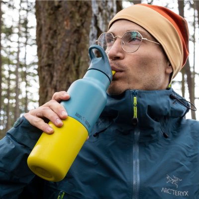 Trinkflasche mit Sportverschluss - Brittany Kaleidoscope