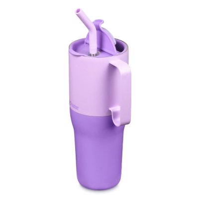 Gro�er RISE Thermobecher mit Strohhalm - 1065 ml - Orchid Bloom