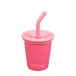 Kids Cup - B�rnekop med suger�r - Rouge Red