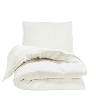 Ekologiskt baby s�ngkl�der - 70x100 cm - Polar Bear White