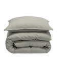 Organic bedding - 140x200 cm - Wallaby Brown