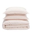 �kologisk senget�j - 200x200 cm - Flamingo Pink