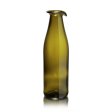 Upcycled glas karaffel N�2 - Olivengr�n