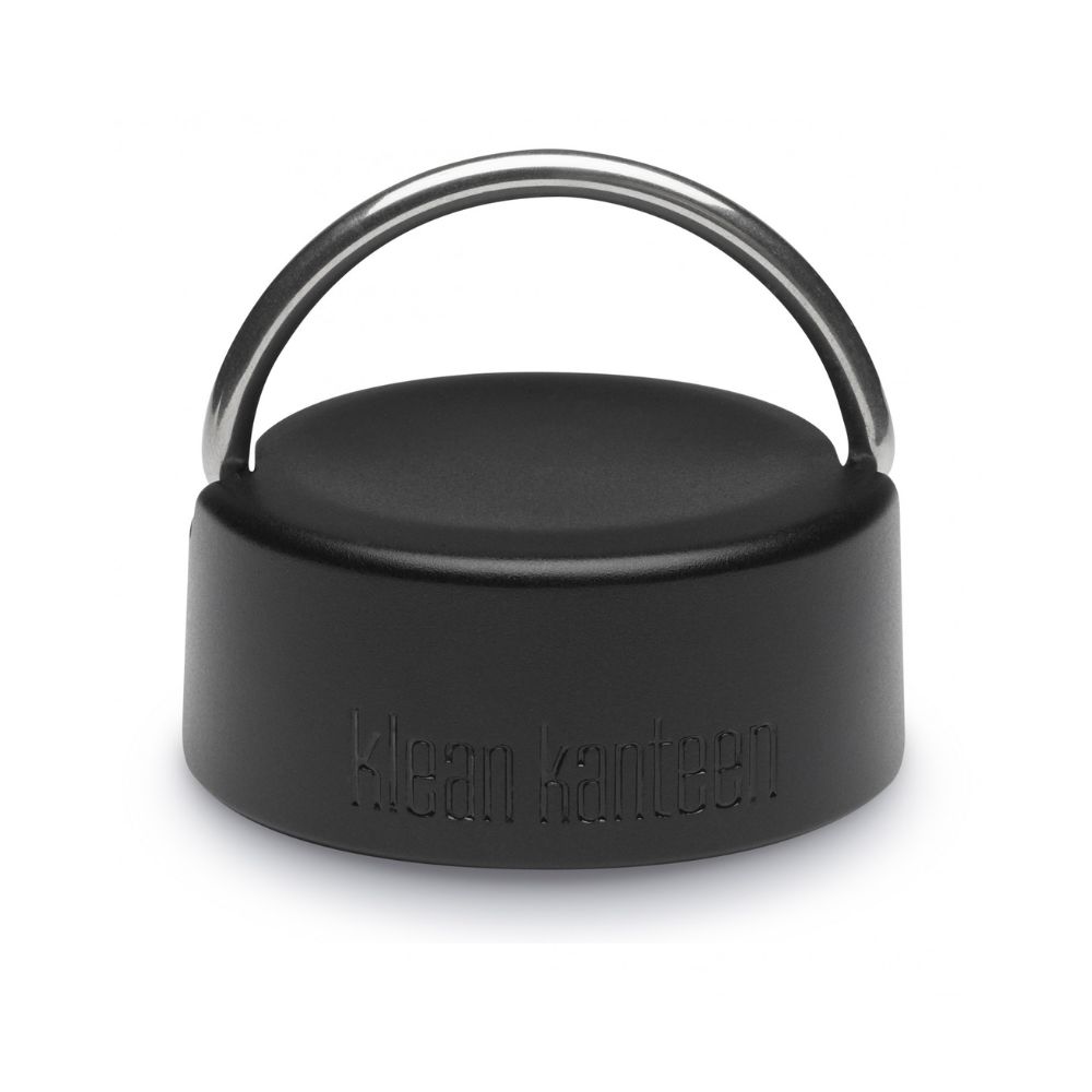 Klean Kanteen - Wide Loop Cap skruelåg - Sort