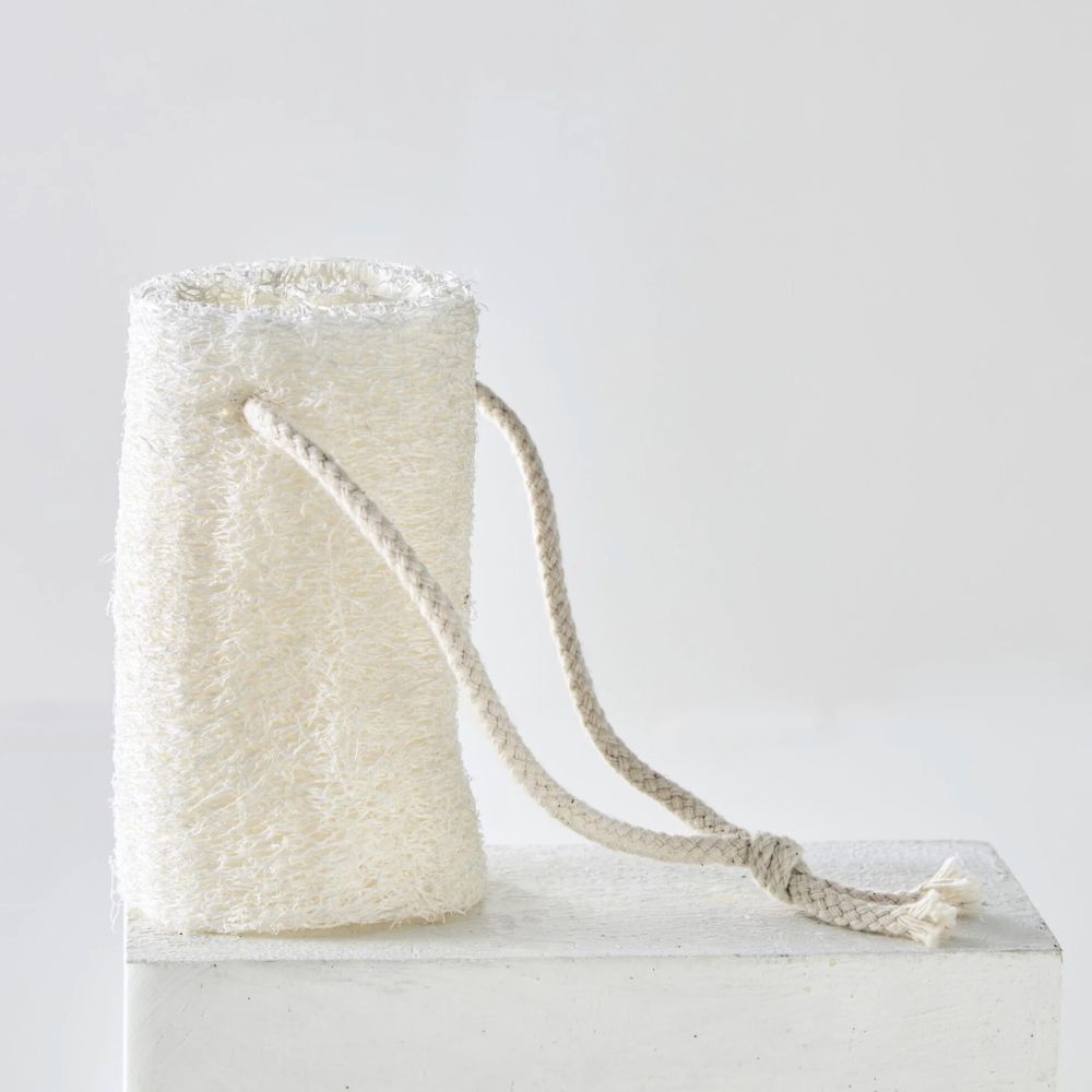 Loofah badesvamp med snor - Økofamilien