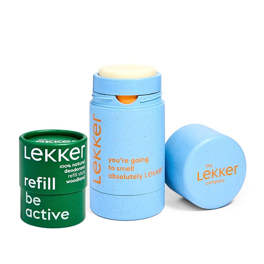 Refill deodorant stick hylster + Woodland refill - Økofamilien