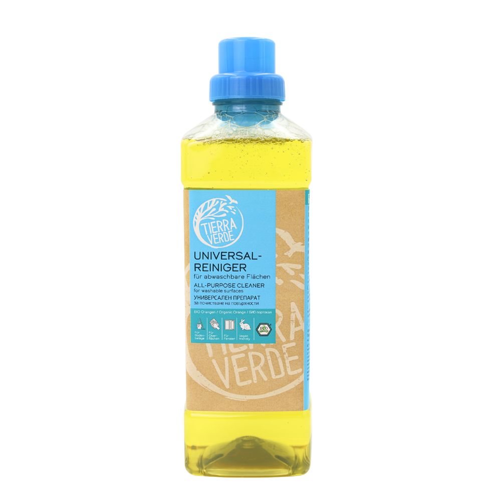 Tierra Verde - Universalrengøring af sæbebær - med appelsinolie - 1 liter