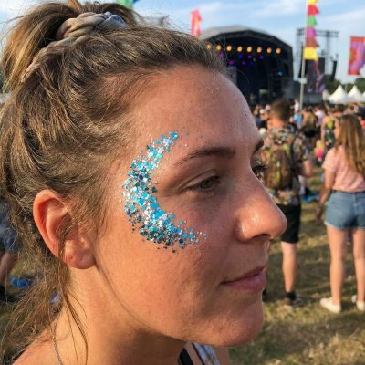 Nedbrytbar holografiskt glitter - Gaia