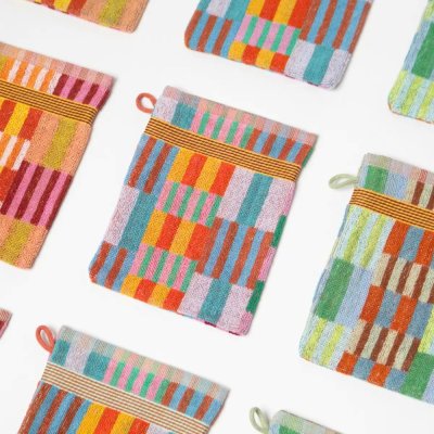 Waschhandschuh-Set #80 - Tulip Quilt - 3 Stk