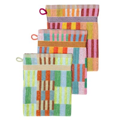 Waschhandschuh-Set #80 - Tulip Quilt - 3 Stk