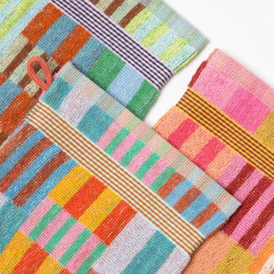 Waschhandschuh-Set #80 - Tulip Quilt - 3 Stk