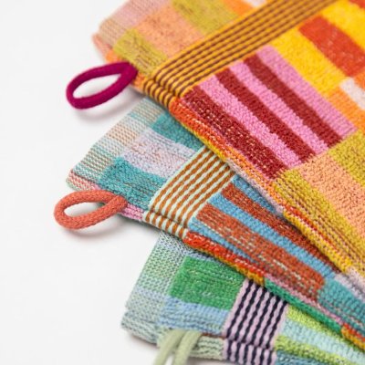 Waschhandschuh-Set #80 - Tulip Quilt - 3 Stk