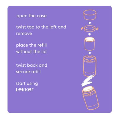 Refill f�r nachf�llbaren Deo-Stick - Mandarin