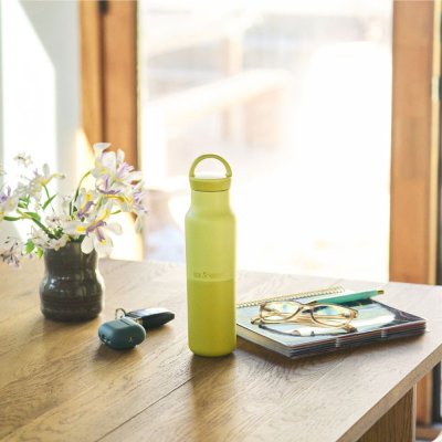 Isolerad vattenflaska med skruvlock - 355 ml - Acacia