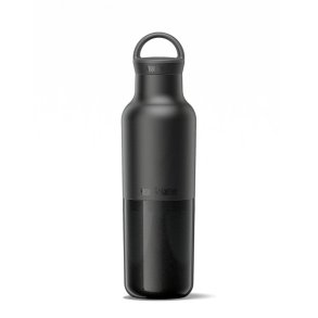 Edelstahl-Trinkflasche mit Schraubverschluss - 592 ml - Black