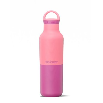 Isolerad vattenflaska med skruvlock - 592 ml - Pink