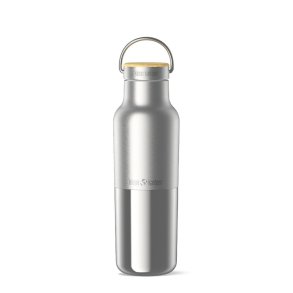 Thermo-Trinkflasche mit Bambusdeckel - 473 ml - Reflect