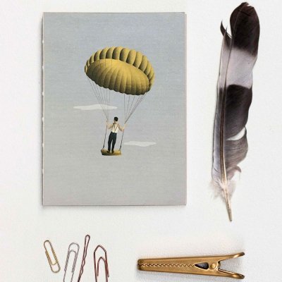 Anteckningsbok A6 - MAN IN THE SKY