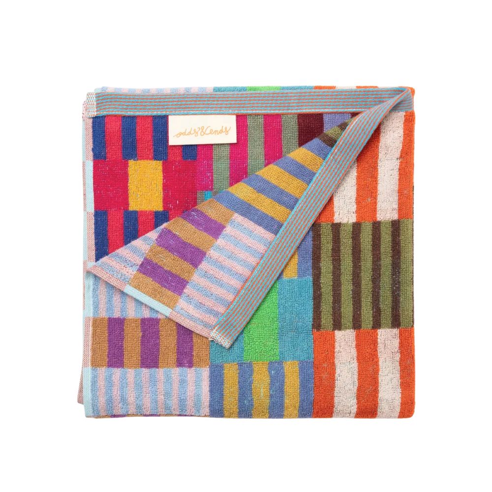Badehåndklæde #81 - Odds & Ends - Tulip Quilt - Økofamilien