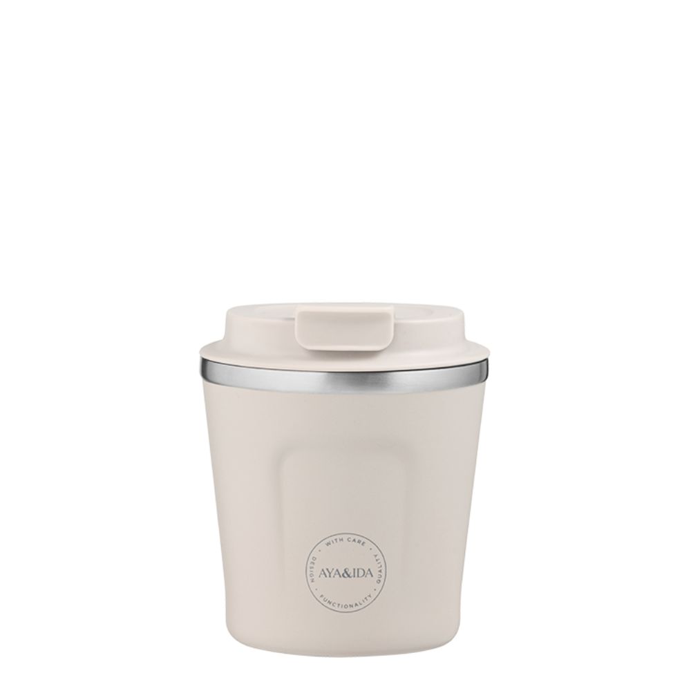 AYA&IDA - Lille termokop - CUP2GO 240 ml - Cream Beige