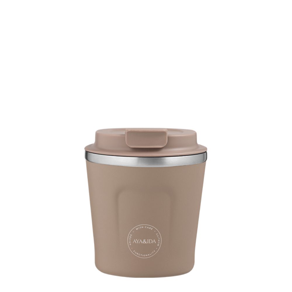 AYA&IDA - Lille termokop - CUP2GO 240 ml - Dusty Brown