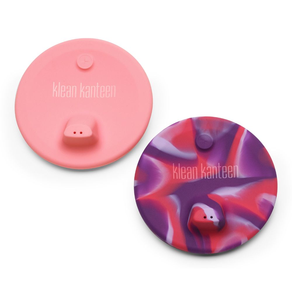 Klean Kanteen - Tudlåg til Kids Cup børnekop - 2 pak - Pink