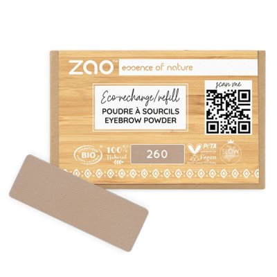 ZAO Brow Powder nr. 260 - Blond - REFILL