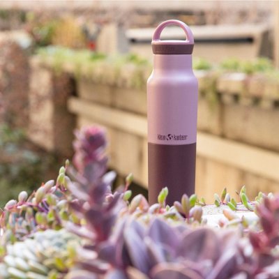 Edelstahl-Trinkflasche mit Schraubverschluss - 355 ml - Orchid