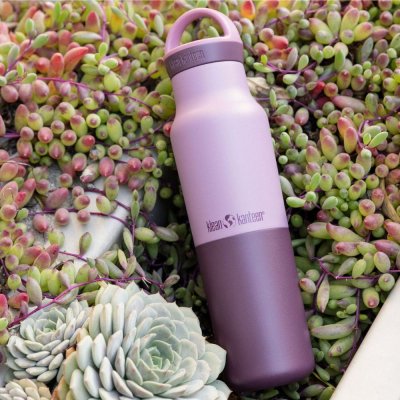 Edelstahl-Trinkflasche mit Schraubverschluss - 355 ml - Orchid