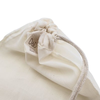 Nussmilchbeutel aus Bio-Baumwolle